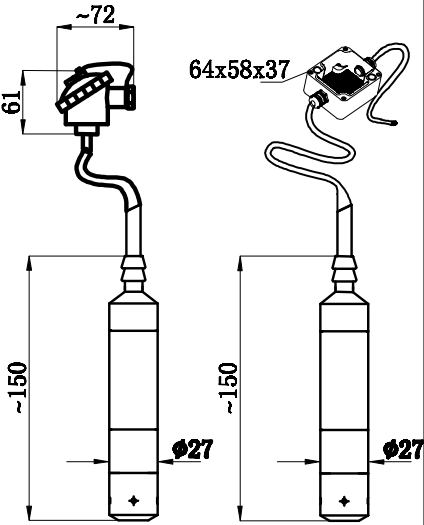 PPM-127E Submersible Liquid Level Transducer