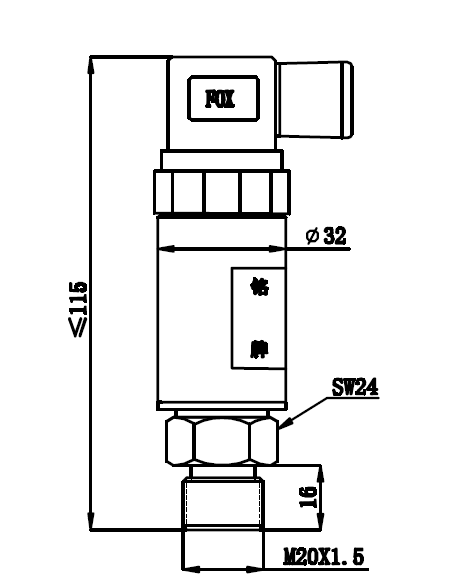 PPM-T132A high precision pressure sensor