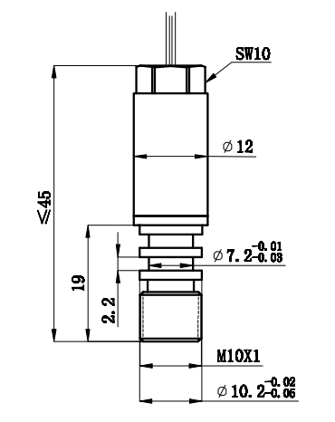 PPM-S312A Oil Well High Temperature Pressure Sensor