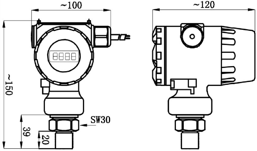 PPM-T230E Explosion-proof Pressure Transmitter