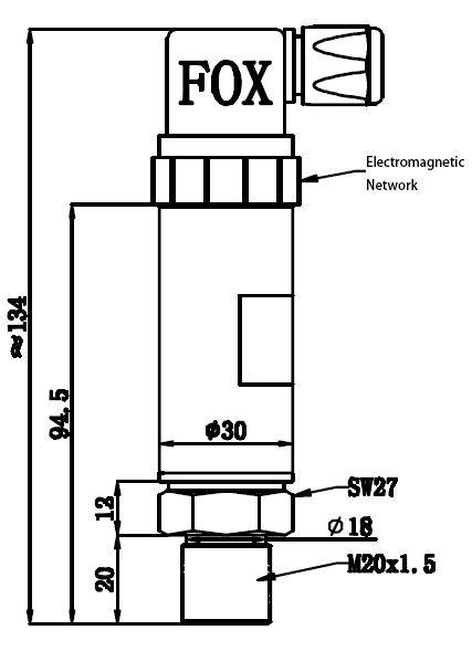 PPM-T330A Sputtered Film High Temperature Pressure Transmitter